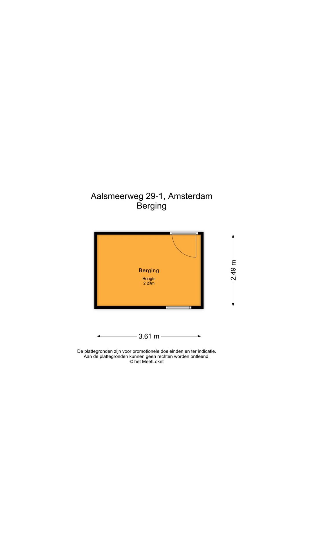 Aalsmeerweg 29 1, 1059 AB Amsterdam map
